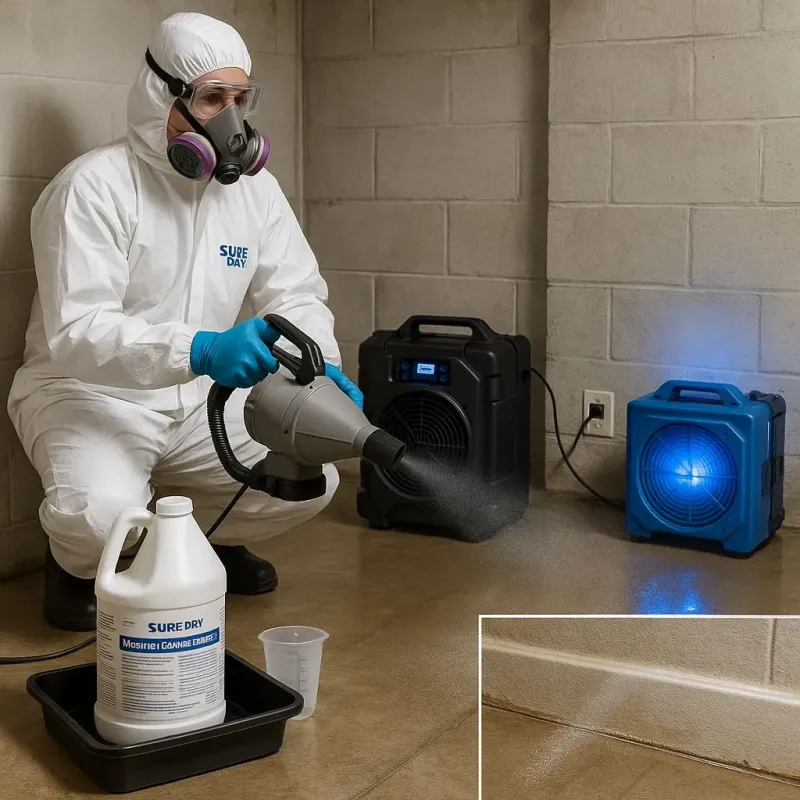Sanitization and Odor Removal process in Benson, AZ