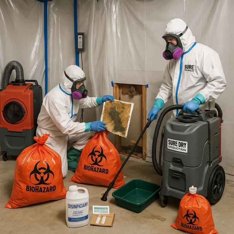 Contaminated Water Handling Protocols process in Benson, AZ